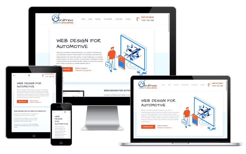 web design for automotive industry